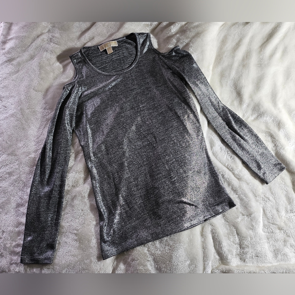 Micahel Kors Tank Top With Attached Sleeves